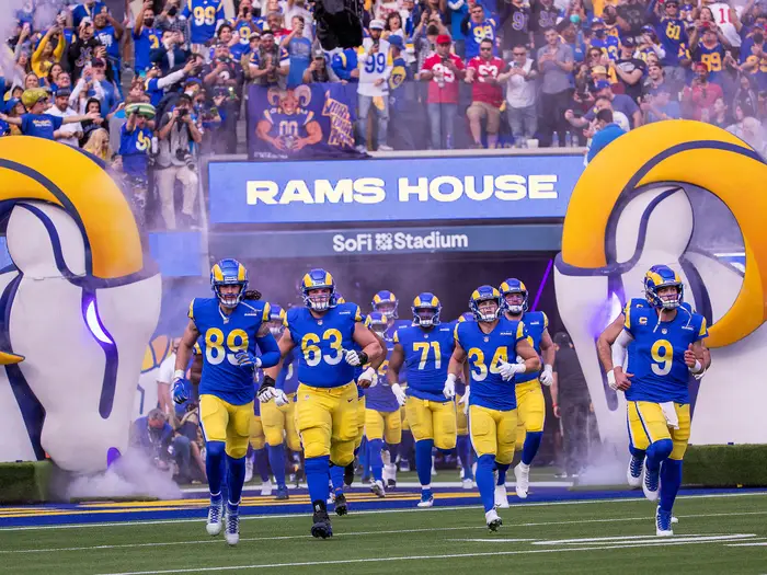 Los Angeles Rams 2024 NFL Regula Season Games $45.00***PLEASE WRITE YOUR  HOTEL NAME AND SHUTTLE TIME IN NOTES SECTION***