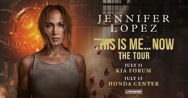 Jennifer Lopez: This Is Me… Now The Tour brings the heat to the Kia Thursday Jul 11 Thu @ 8:00pm ***PLEASE WRITE YOUR HOTEL NAME AND SHUTTLE TIME IN NOTES SECTION***