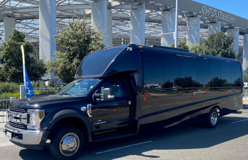 Group Transportation Services & Shuttle Buses from LA VIP TOURS. Private Bus Rentals for Every Los Angeles Occasion. Please Call 1-310-641-8114/1-800-438-1814