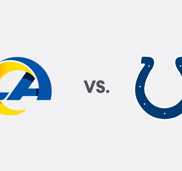 Rams vs. Colts Week 4, Sunday, Sept.28, 2025 , 1:05 p.m., $35.00 @ Sofi Stadium**PLEASE WRITE YOUR  HOTEL NAME AND SHUTTLE TIME