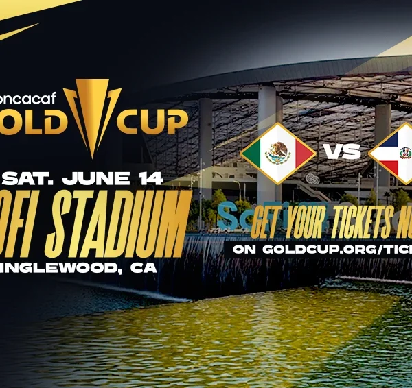 CONCACAF Gold Cup - Mexico vs Dominican Republic June,  14 · Sat · 7:15PM · 2025***PLEASE WRITE YOUR HOTEL NAME AND SHUTTLE TIME IN NOTES SECTION***