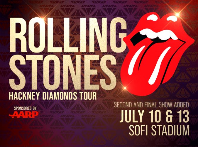 Rolling Stones Hackney Diamonds Tour  July 10 & 13, 2024  7:30 PM***PLEASE WRITE YOUR  HOTEL NAME AND SHUTTLE TIME IN NOTES SECTION*