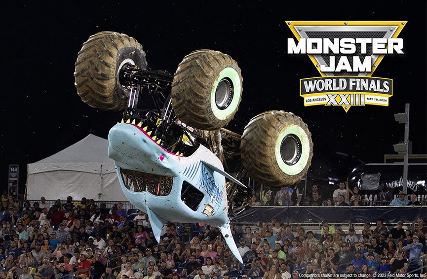 Monster Jam World Finals Sat., May 18, 2024 6:00 PM $45.00***PLEASE WRITE YOUR  HOTEL NAME AND SHUTTLE TIME IN NOTES SECTION***