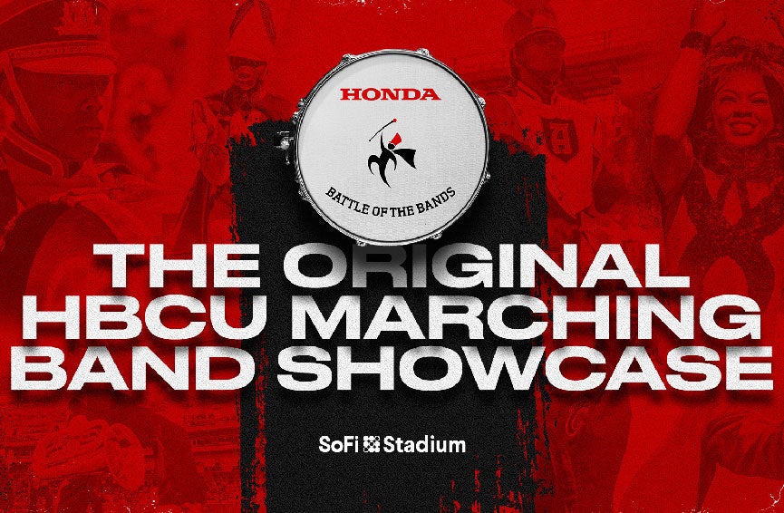 Honda Battle of the Bands Feb. 1, 2025 Event Starts 1:00 PM @ Sofi Stadium $30.00  ***PLEASE WRITE YOUR HOTEL NAME AND SHUTTLE TIME IN NOTES SECTION***