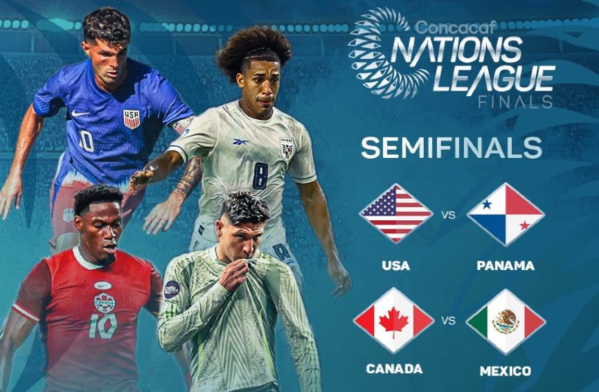 Concacaf Nations League – Semifinals Thu., Mar. 20, 2025 / 4:00 pm/ 7:00 pm@ Sofi Stadium $35.00***PLEASE WRITE YOUR HOTEL NAME AND SHUTTLE TIME IN NOTES SECTION***